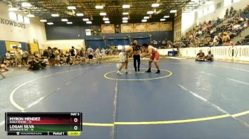 215 lbs Champ Round 1 (16 Team) - Myron Mendez, Eagle Empire vs Logan Silva, Altamonte WC