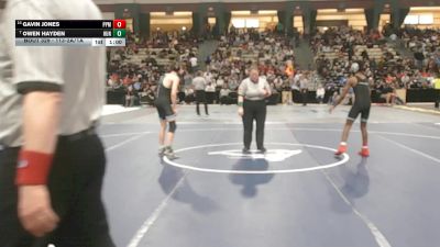 113-2A/1A Cons. Round 2 - Owen Hayden, Huntingtown vs Gavin Jones, Patterson Mill