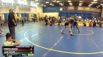 113 lbs Cons. Round 4 - Jamie Taylor, Longwood Wrestling Club vs Timothy McLean, Flagler Wrestling Club