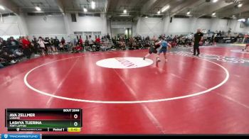 170 lbs Cons. Round 4 - Ava Zellmer, Laramie vs Lashya Tijerina, Fort Lupton