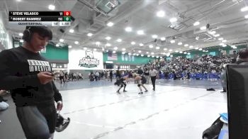 144 lbs Quarterfinal - Steve Velasco, Victor Valley vs Robert Ramirez, Pacifica/Oxnard