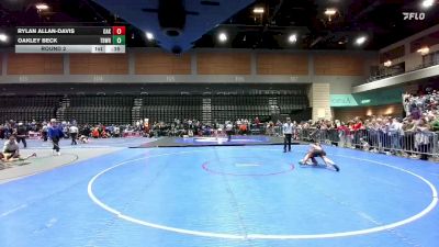 76-82 lbs Round 2 - Oakley Beck, The Best Wrestler Reno vs Rylan Allan-Davis, Oakdale