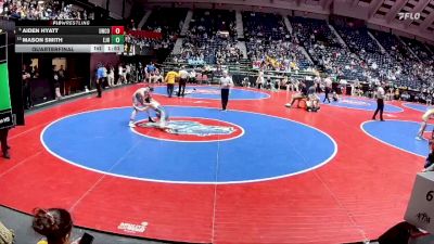 2A-126 lbs Quarterfinal - Aiden Hyatt, Union County vs Mason Smith, East Jackson HS