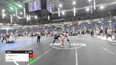 138 lbs Consi Of 16 #1 - Evan Flexter, Chatfield WC vs Gabe Foster, GI Grapplers