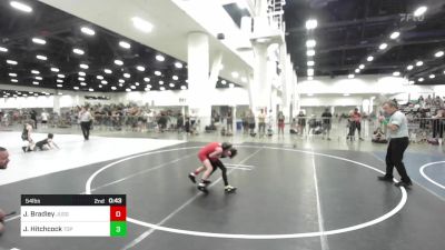 54 lbs Round Of 16 - Jacob Bradley, Juggernaut WC vs Jameson Hitchcock, Top Notch