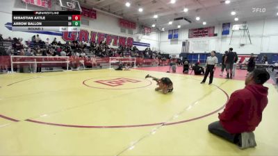 56 lbs Round 2 - Arrow Ballon, Savage House vs Sebastian Axtle, Savage House