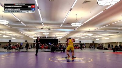 125 lbs 1st Place Match - Frankie Stevenson, High Desert Wrestling Club vs Kendrick Salcido