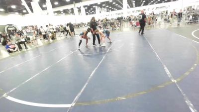 109 lbs Quarterfinal - Caleb Valrie, Valley Vipers vs Luke Ferguson, Dominate WC