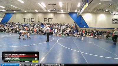 104 lbs Cons. Round 1 - Joseph Baumgartner, Pleasant Grove Jr. High vs Parker Morris, Ogden Jr Scot Wrestling