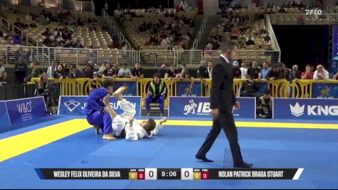 Nolan Patrick Braga Stuart vs Wesley Felix Oliveira Da Silva 2025 Pan Jiu Jitsu IBJJF Championship