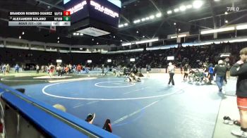 138 lbs Cons. Round 2 - Alexander Solano, Mount Vernon vs Brandon Romero Suarez, Wapato