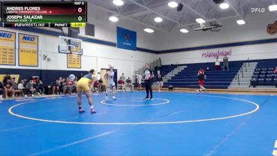 141 lbs Quarterfinals (16 Team) - Andres Flores, Labette Community College vs Joseph Salazar, Trinidad State