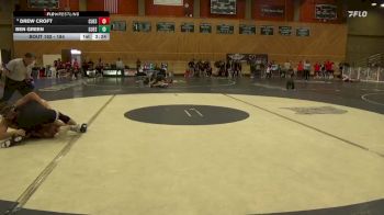 184 lbs Cons. Round 2 - Ben Green, Cuesta vs Drew Croft, Cuesta