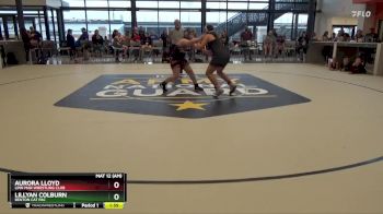 J-7 lbs Round 1 - Aurora Lloyd, Linn Mar Wrestling Club vs Lillyan Colburn, Benton Cat Pac