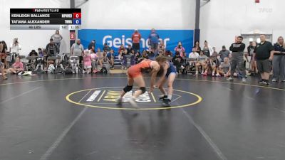 46 lbs Rr Rnd 2 - Kenleigh Ballance, MPOWER Girls Wrestling Club - W vs Tatiana Alexander, Team Worldwide - W