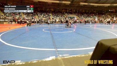61 lbs Round Of 32 - Kellan Green, Higher Calling Wrestling Club vs Kain Mendez, Sebolt Wrestling Academy