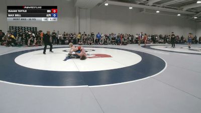 55 kg Cons. Rd Of 64 - Isaiah Tuttle, Nebraska Wrestling Academy vs Max Bell, All-Phase