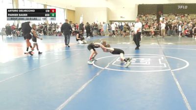 52-B lbs Quarterfinal - Arturo DelVecchio, Cordoba Trained vs Parker Sauer, All I See Is Gold Academy