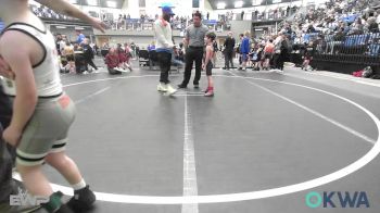 55 lbs Quarterfinal - Penn Brorsen, Cowboy Wrestling Club vs Kannon Morgan, Grover Rains Wrestling Club