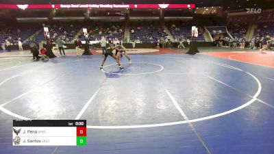 132 lbs Round Of 64 - Juilan Pena, Springfield Central vs Joao Santos, Greater Lowell