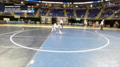 50 lbs Consy 4 - Mackenzie Laufer, Penncrest vs Rayven Lynn Lowe, Bald Eagle Area