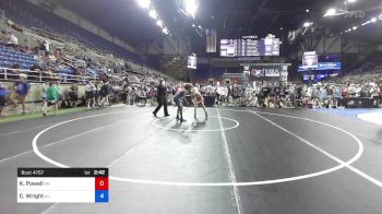 113 lbs Rnd Of 64 - Kaiden Powell, Kansas vs Caleb Wright, Alabama