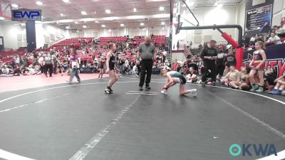 75 lbs Semifinal - Brielle Boles, Scrappers vs Kaygan Walton, Oklahoma Mafia