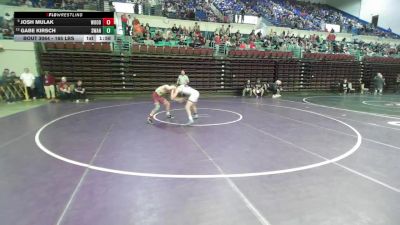 165 lbs Round Of 16 - Josh Mulak, Woodruff vs Gabe Kirsch, Swansea