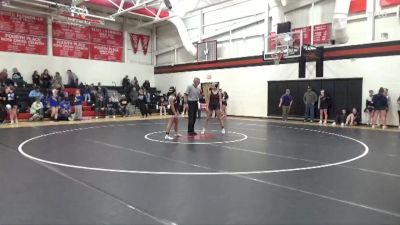 JV-20 lbs Round 3 - Autumn Becker, Iowa Valley, Marengo vs Layla Knazze, Solon