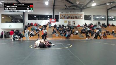 133 lbs Cons. Semi - David Fielder, Baldwin Wallace vs Reid Prenger, Mount St. Joseph