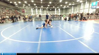 110 lbs Champ. Round 2 - Hunter Arriaga, Flathead Valley Wrestling Club vs Colten Conover, Flathead Valley Wrestling Club