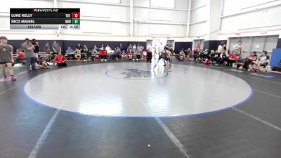 139 lbs Consi Of 4 - Luke Kelly, The Asylum Red-HS vs Nico Maisel, University Hawks Wrestling Club