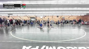 110 lbs Semifinal - Evan Miernicki, Gordon vs Chace VanDyke, Ridgebury