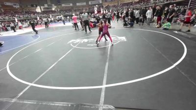 73 lbs Round Of 16 - Diego Sandoval, Espanola Jr Wrestling vs Iyana Antonio, No Team