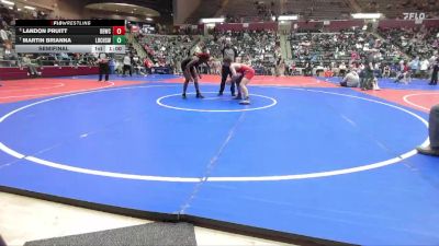152 lbs Semifinal - Landon Pruitt, Beebe Badgers Wrestling Club vs Martin Brianna, Little Rock Central High School Wrestling