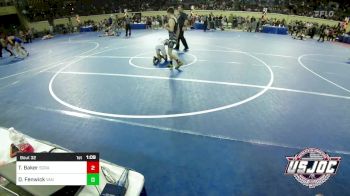 112 lbs Round Of 16 - Tommy Baker, Scrap Yard Training vs Dakota Fenwick, Van Buren Matdawgs