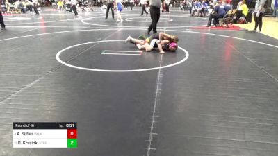 76 lbs Round Of 16 - Aubree Silfies, Palmerton vs Donlea Krysinki, Steel Valley