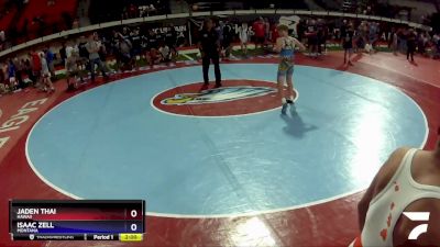 112 lbs Quarterfinal - Jaden Thai, Hawaii vs Isaac Zell, Montana