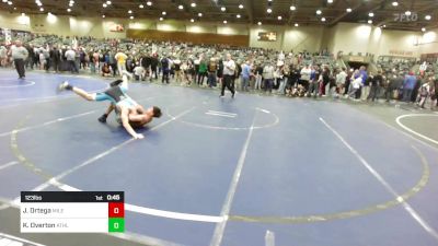 123 lbs Consi Of 8 #2 - Jeremy Ortega, Mile High WC vs Kael Overton, Athlos Wrestling