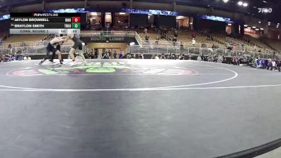 120 lbs Cons. Round 3 - Braylon Smith, Troup vs Jaylon Brownell, Ringgold