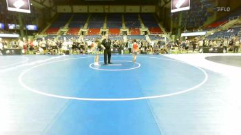 100 lbs Cons 32 #2 - Everett Stephens, Florida vs Gavin Handy, Arizona