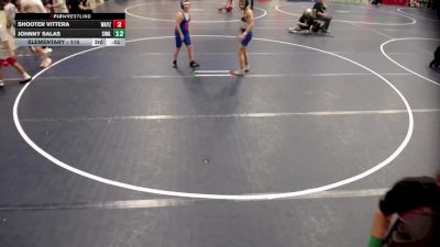 Elementary - 135 lbs Gavin Johnson, Wayzata vs Sawyer Haugan, Simley