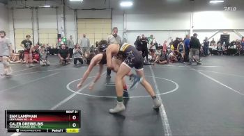 140 lbs Round 6 (8 Team) - Caleb Dreibelbis, Steller Trained Nihl vs Sam Lampman, Centurion WC