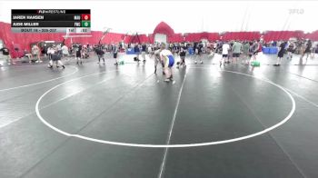 205-207 lbs Round 2 - Jude Miller, FZ Wrestling Club vs Jaren Hansen, Mauston