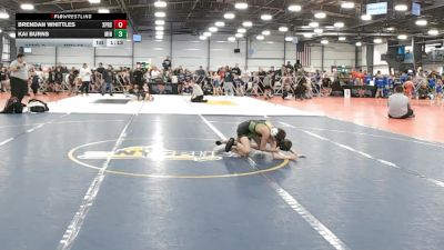 60 lbs Round 2 - 10:30am Friday - Kai Burns, Minions vs Brendan Whittles, Terps XPress