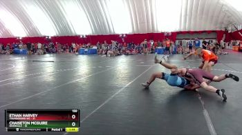 150 lbs Round 3 (6 Team) - Ethan Harvey, Thunderbird WC vs Chaiseton McGuire, Riverdale