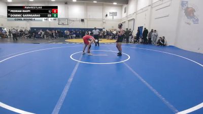 142 lbs Cons. Round 4 - Pedram Raufi, Independence (San Jose) vs Dominic Garingarao, Benicia