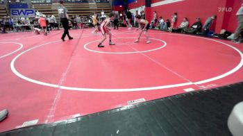 67 lbs Consi Of 8 #2 - Drake Lear, Fort Gibson Youth Wrestling vs Myles Flesner, Team Tulsa Wrestling Club