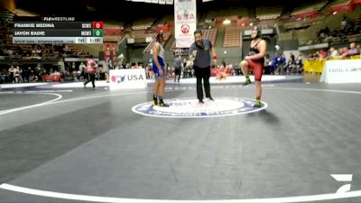 Schoolboys - 155 lbs Cons. Round 2 - Javon Badie, Madera Grapplers Wrestling Club vs Frankie Medina, Daniel Cormier Wrestling Club