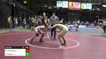 156 lbs Semifinal - Brady Armstrong, Bruin WC vs Dalton Rhoten, Nebraska Boyz